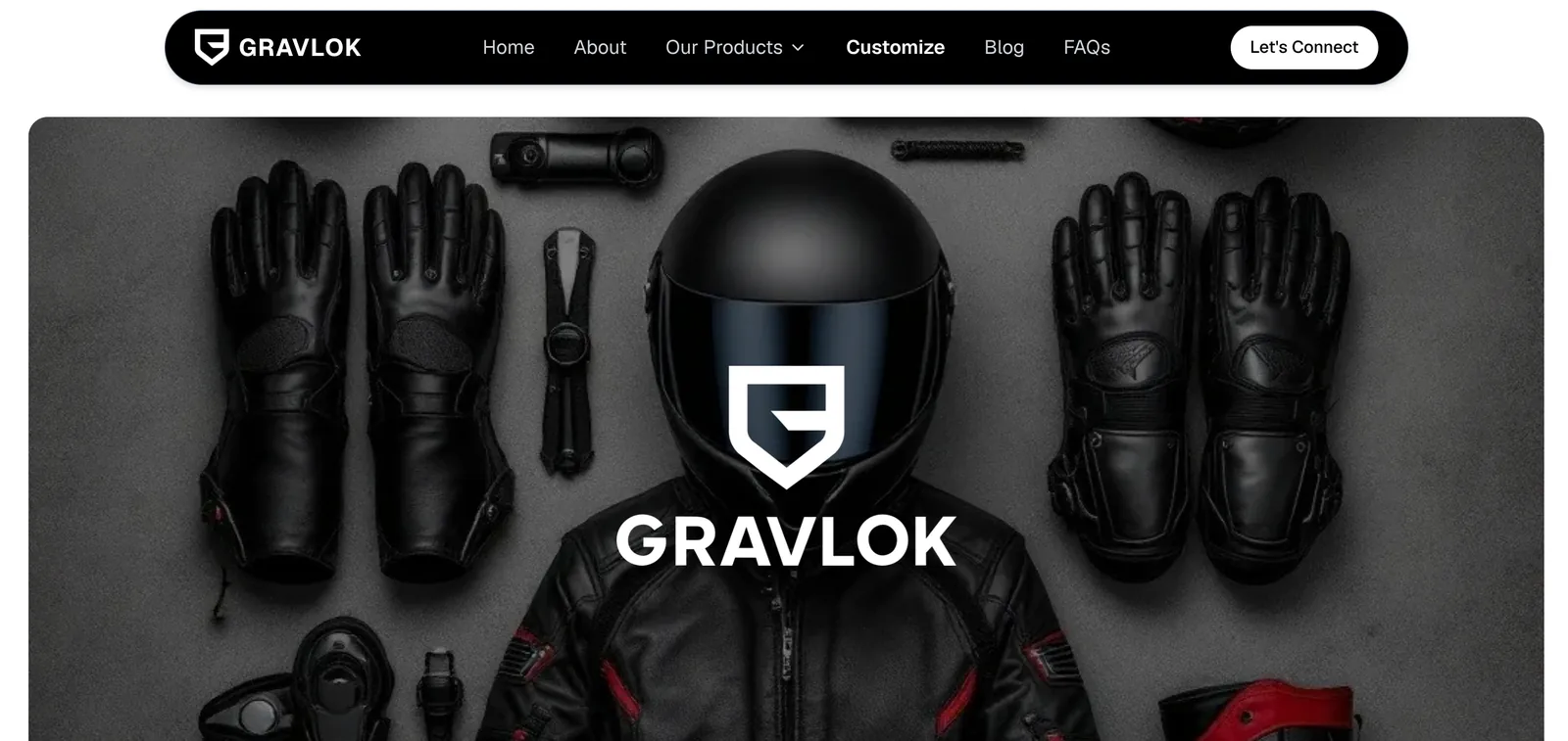 Gravlok website